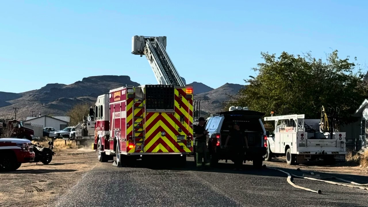 11/21/2024 Working 3rd Alarm Structure Fire Kingman , Arizona