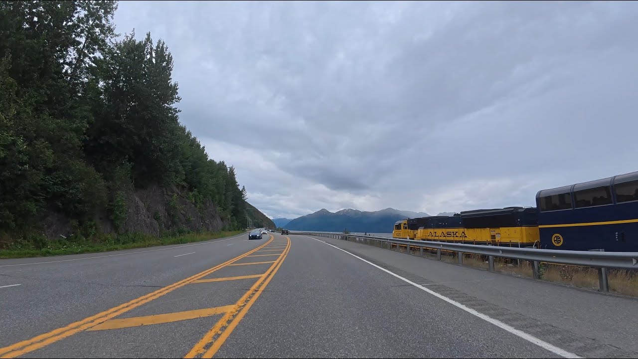 Anchorage to Homer | Scenic Kenai Peninsula Drive in 4K | Alaska Road Trip