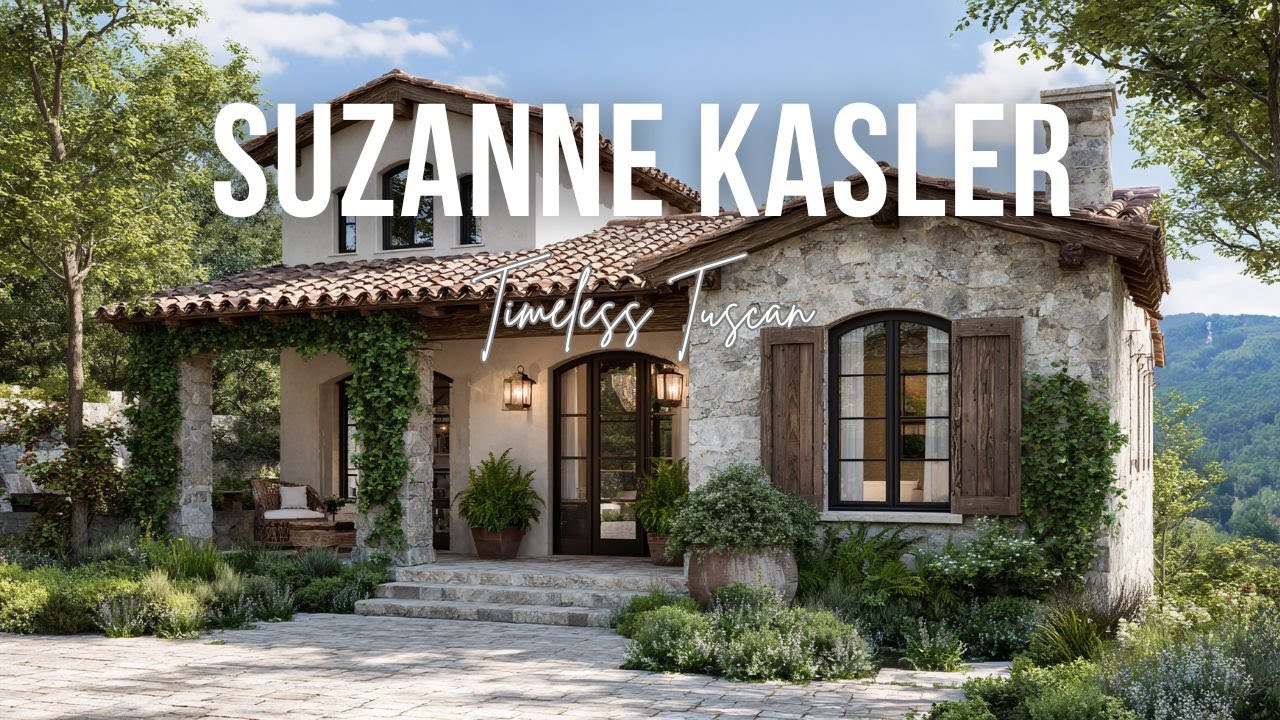Timeless Tuscan Vineyard Home Inspired by Suzanne Kasler Refined Provincial Charm