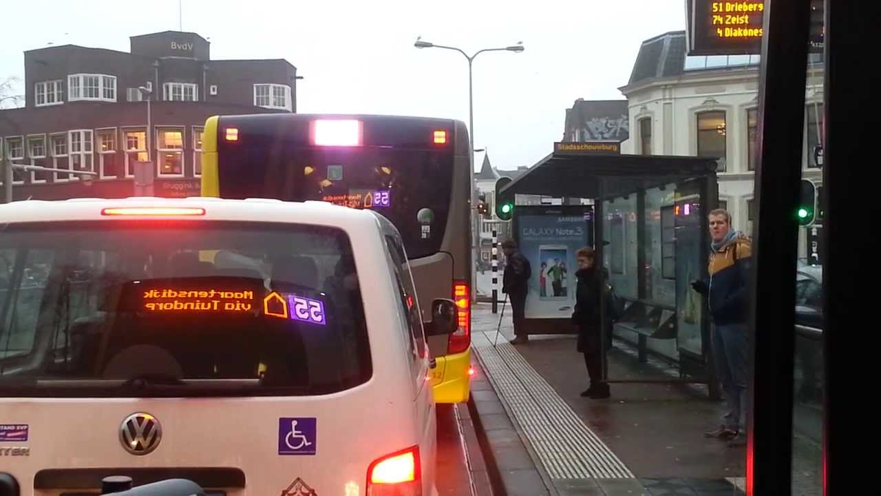 Qbuzz U-OV Buslijn 55 Trajectvideo Utrecht Centraal - Tuindorp - Overvecht - Maartensdijk [OUD]
