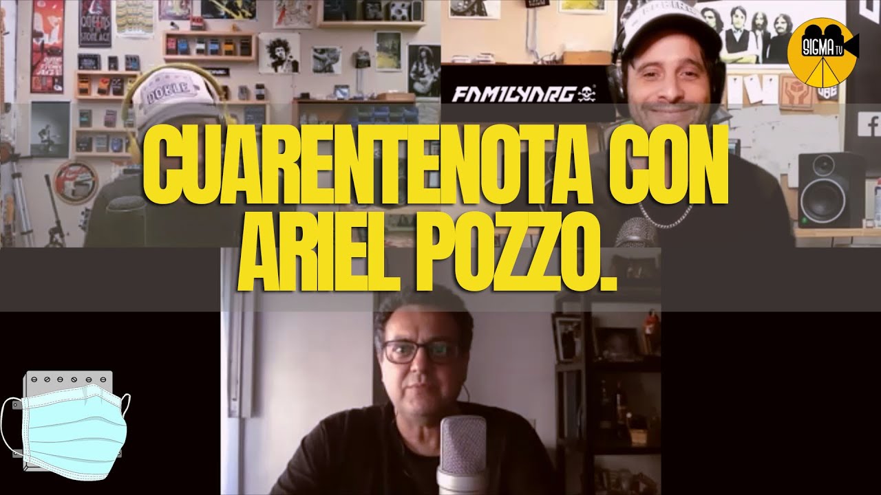 Cuarentenota con Ariel Pozzo.