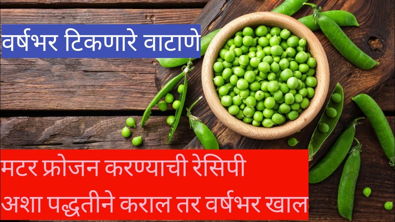 #Greenpeace frozen recipe # Greenpeace frozen kase karave#मटर फ्रोजन कसे करावे