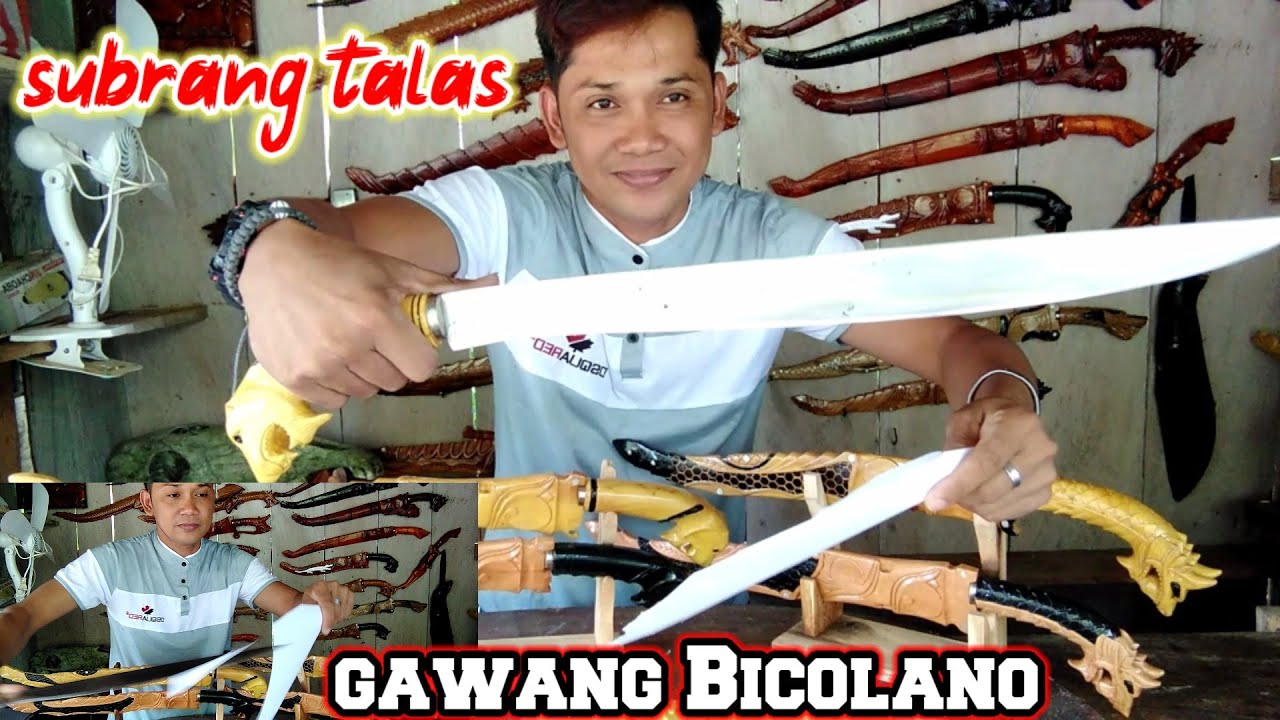 ITAK NA KAKAIBA ANG MGA DESIGN GAWA NG ISANG BICOLANO 😱🗡️⚔️⚔️