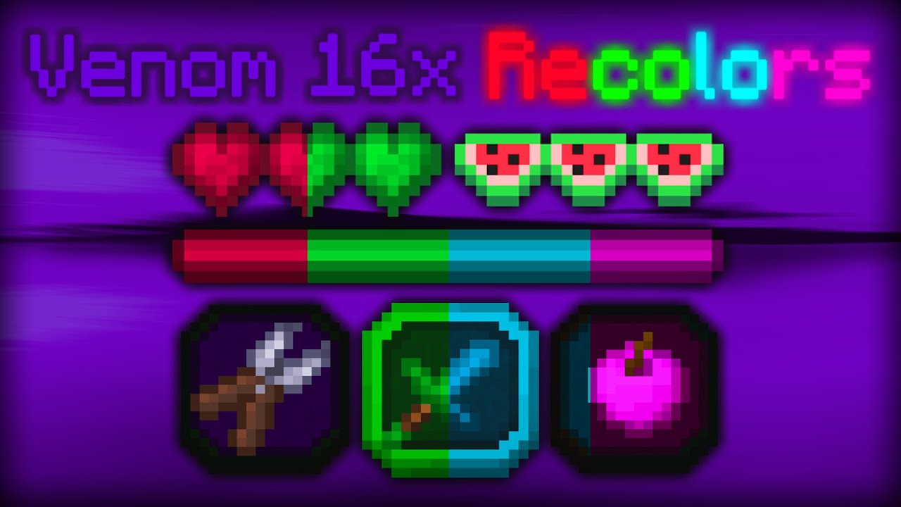 Venom 16x RECOLORS