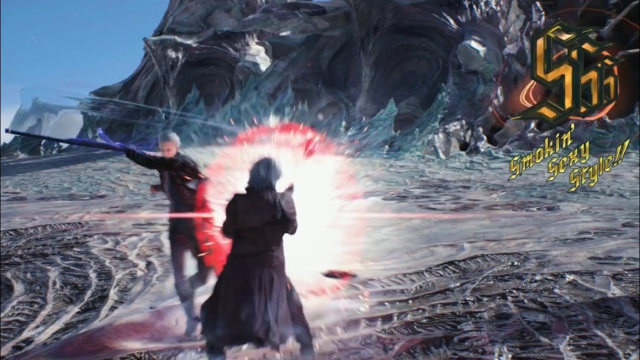 Dante Must Die : Unarmed Dante vs Vergil - Royal Guard Only - DMD No Damage - Devil May Cry 5 Part 4
