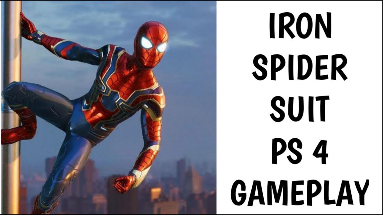 Ironspider suit || game play  || ps4 || Spiderman  || Marvel || ben's critique