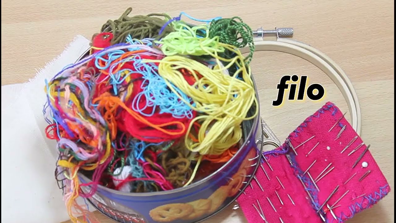 Punti Base del Ricamo (Facili) – Tutorial per Principianti  Con Vanessa Tripi Iello