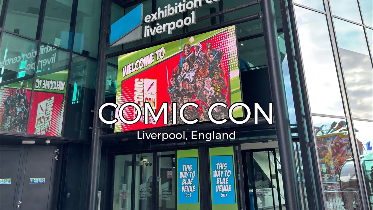 Comic Con in Liverpool, May 2025