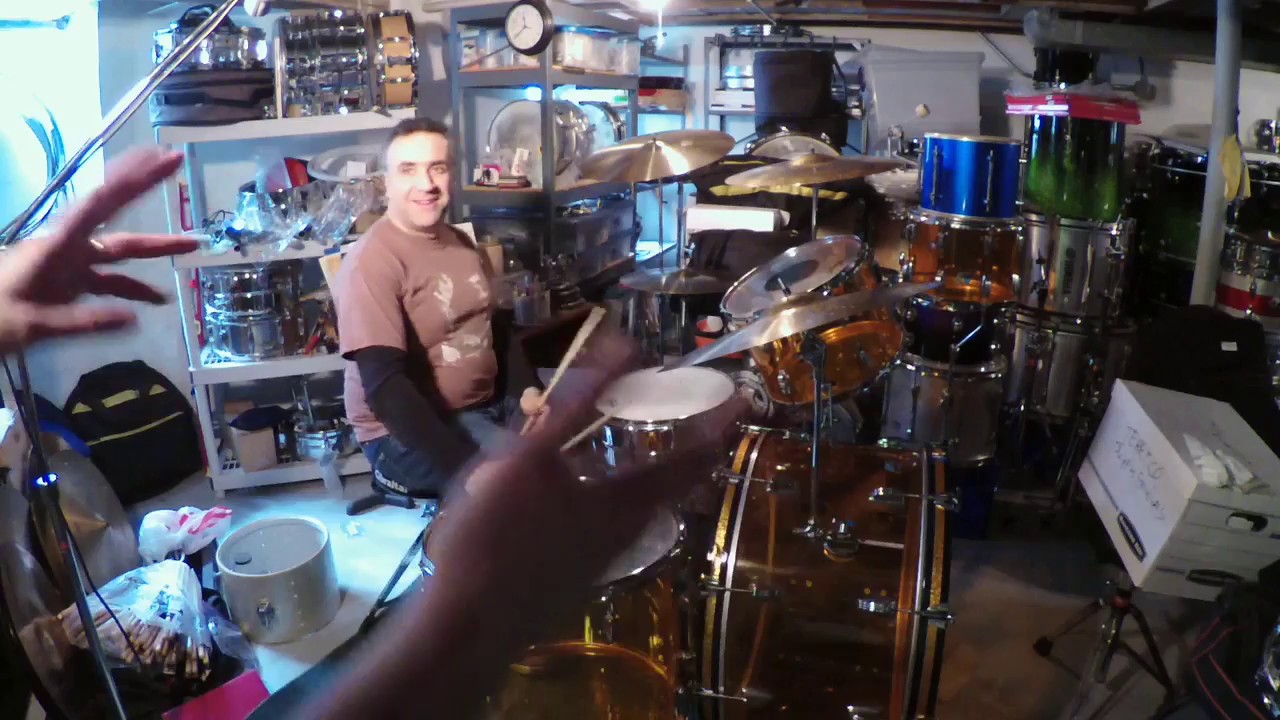 LED ZEPPELIN DRUM GEEKS Featuring JOHN BONHAM AMBER VISTALITES With George & Terry