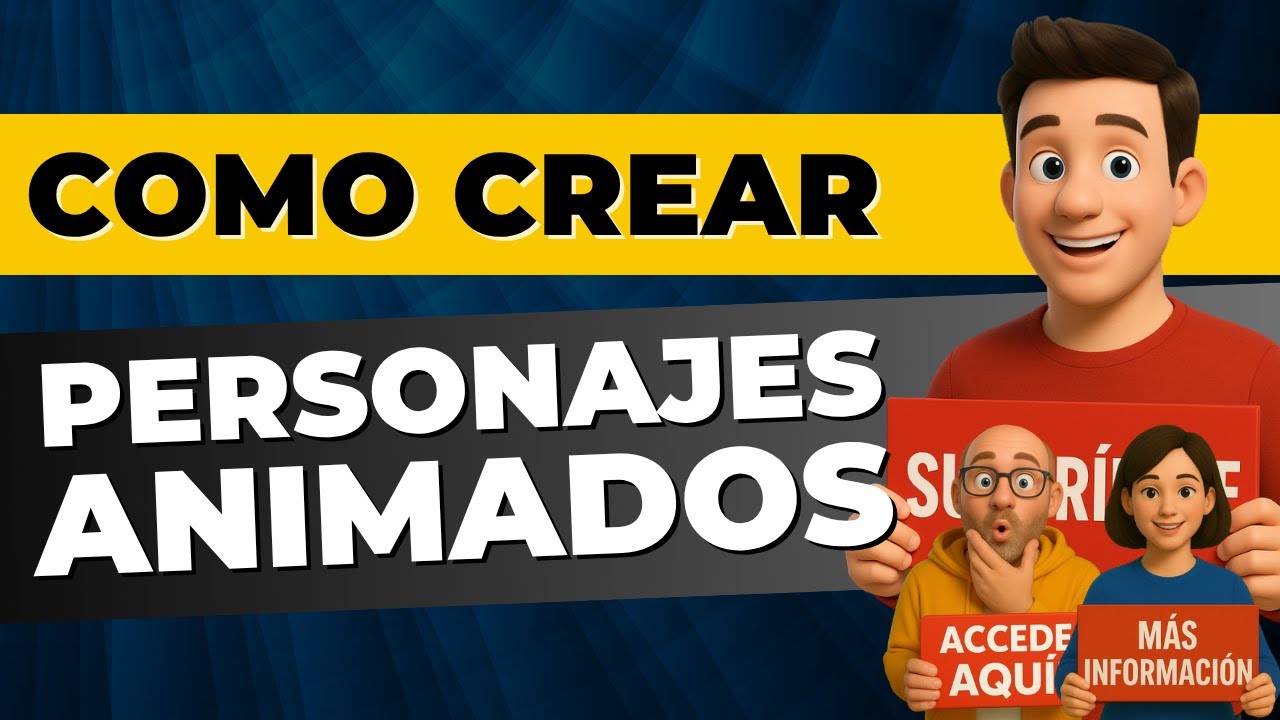 Cómo Crear un Personaje Animado con IA para YouTube (¡Fácil y Sin Conocimientos Técnicos!)