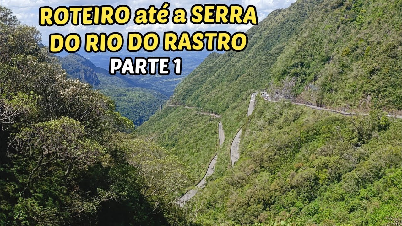 de FLORIANOPOLIS até a SERRA DO RIO DO RASTRO - SC | Parte 1