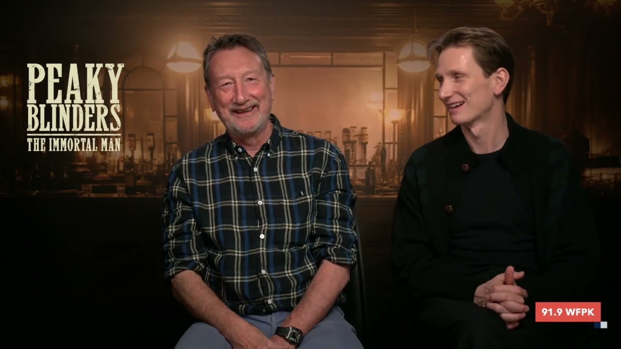 Кайл Мередит со Стивеном Найтом и Томом Харпером (из фильма «Острые козырьки: Бессмертный человек»)