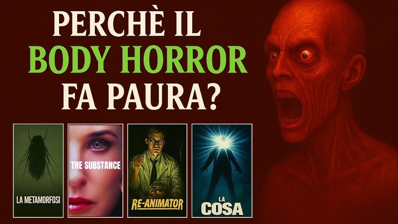Il Body Horror spiegato: Da Kafka a The Substance. PERCHÉ ci fa cosi tanta paura?