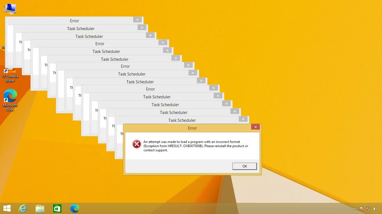 Windows 8.1 Crazy Error Preview