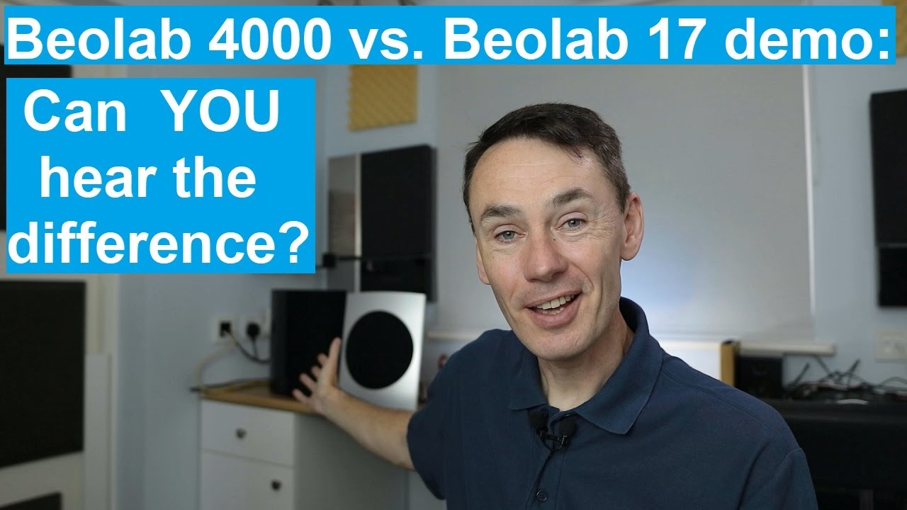 Bang and Olufsen Beolab 17 vs Beolab 4000 Loudpeakers - Which is better? Speaker Review + Sound Test