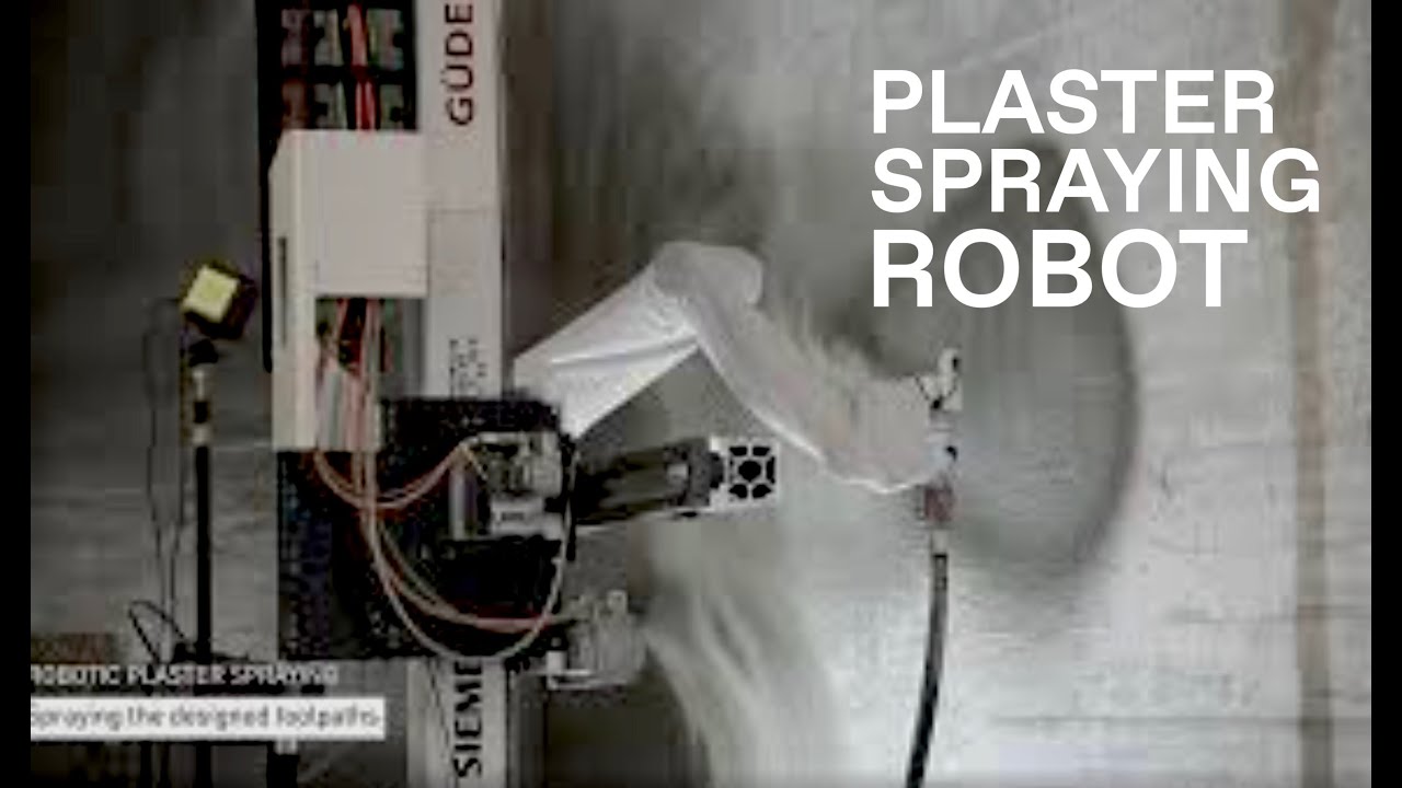 Robotic Plaster Spraying