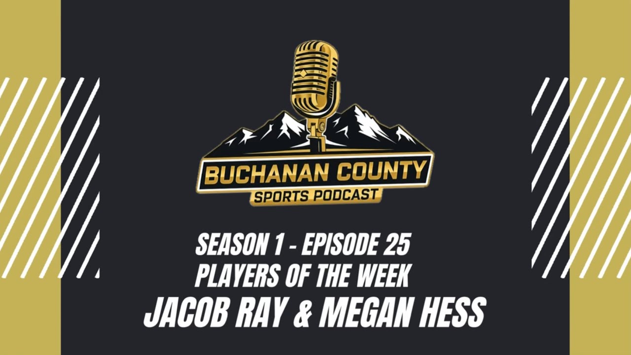 Buchanan County Sports Podcast - Season 1 - Episode 25 - Jacob Ray & Megan Hess