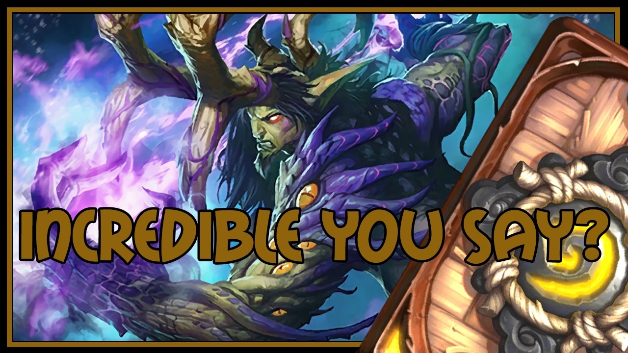 Hearthstone: Incredible you say? (ramp druid)