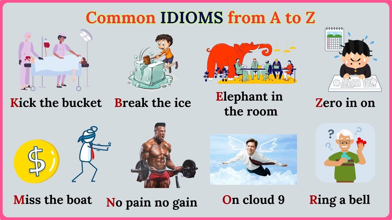 Lesson 160: A-Z Idioms Explained! Learn Common English Idioms with Examples | A Complete A-Z Guide