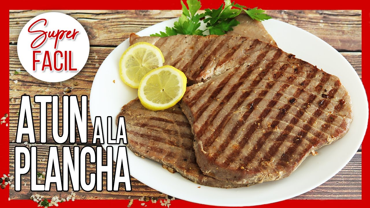 😋 Cómo Hacer ATUN A LA PLANCHA ► Receta de Atún Fácil y Jugoso