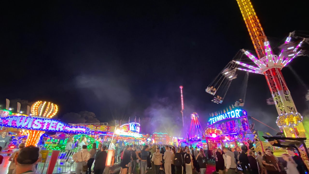 Rushden Feast Fair | John Thurston and son Funfair | September 2025 (Cheap Night)