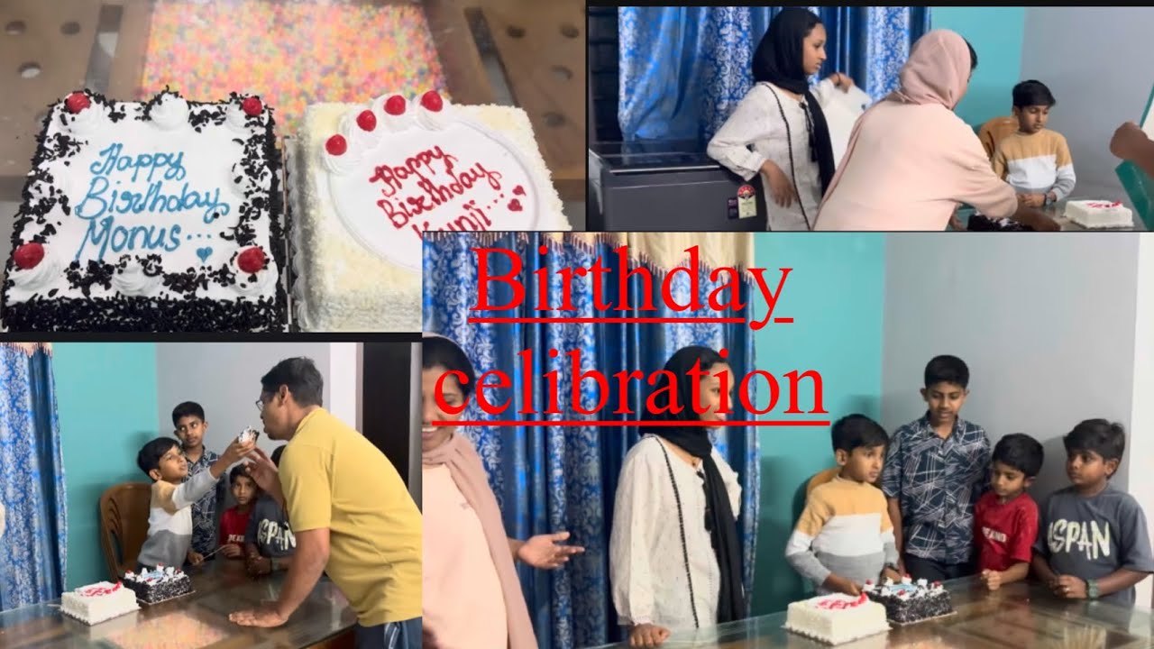 Birthday celibration ഇങ്ങനെ ആവുമെന്ന് വിചാരിച്ചില്ല /birthday/cakecutting