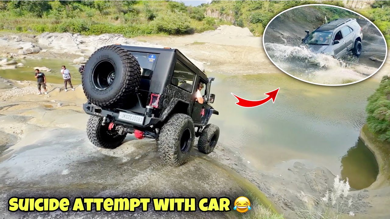 How not to waterlog your Car while off-roading 😬