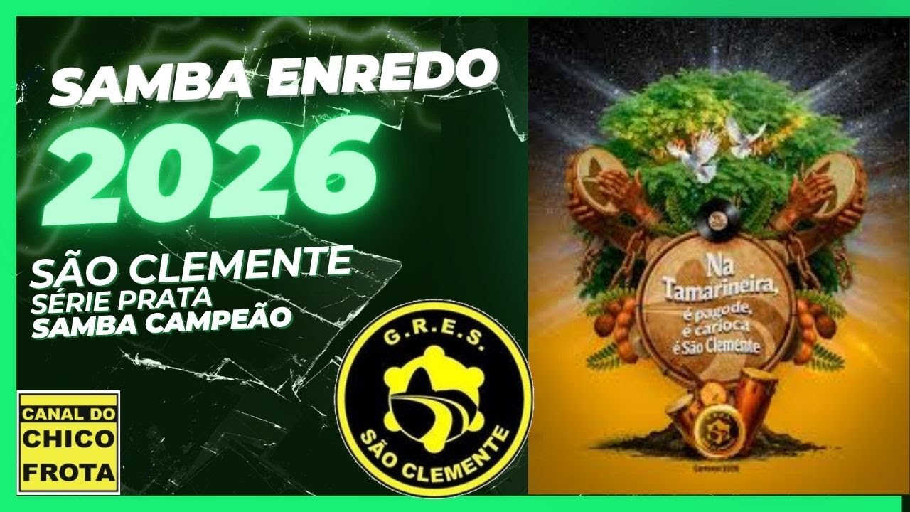SÃO CLEMENTE 2026 SAMBA CAMPEÃO