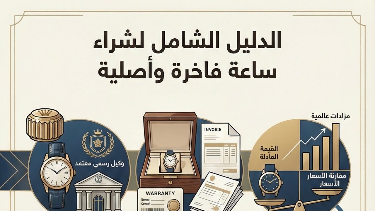 أسرار تجارة الساعات الثمينة: كيف تشتري وتبيع وتربح؟