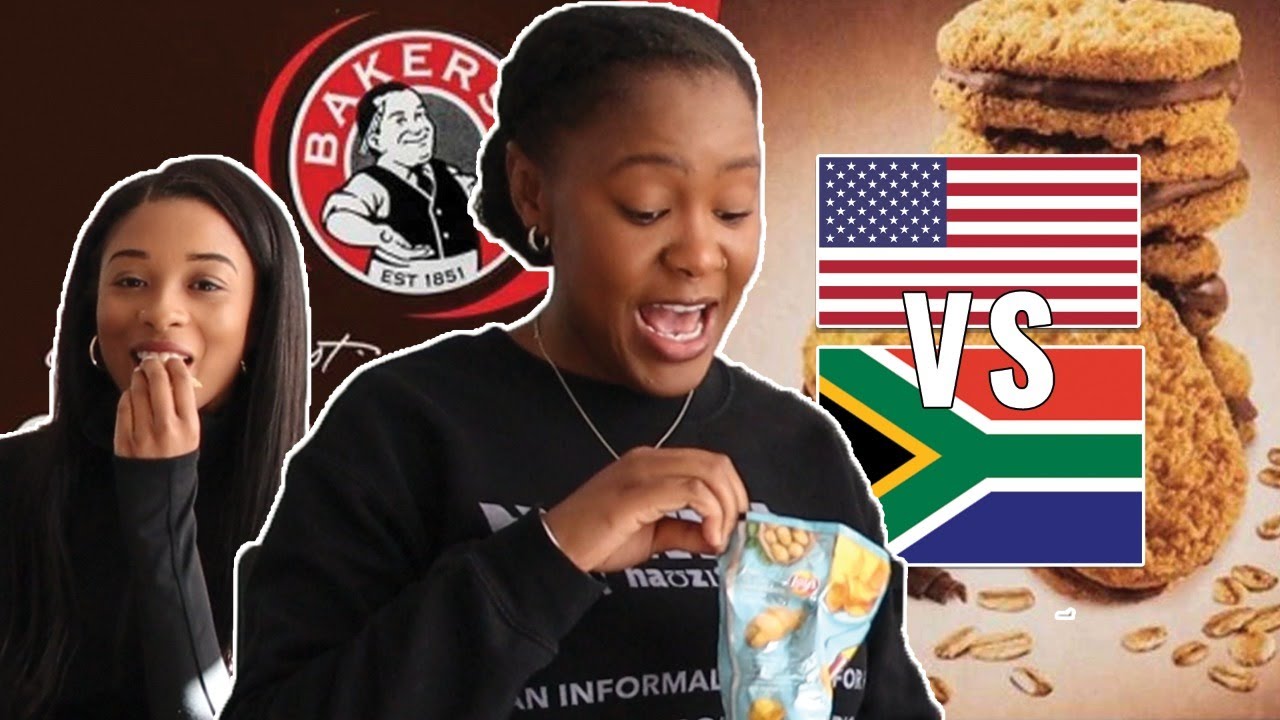 AMERICAN 🇺🇸 trying SOUTH AFRICAN🇿🇦 snacks!!!