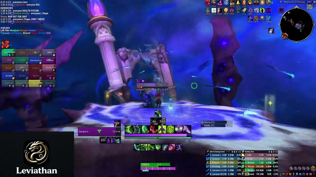 Leviathan - Twisting Nether EU / Dimensius Mythic
