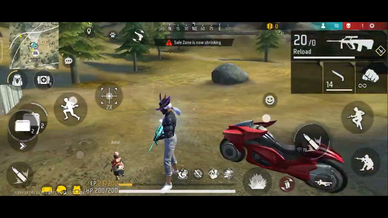 #freefiremax BR RANK BARUN GAMING NEW SESSION 45 EPISODE..16..4 ..SKILLS 😵‍💫😱😱