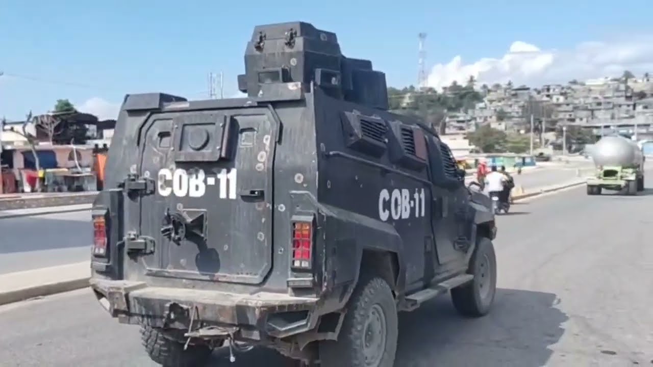 Gadon anbiskad, Lapolis touye bandi izo yo sou Gran ri, gwo Explozyon tout moun sezi