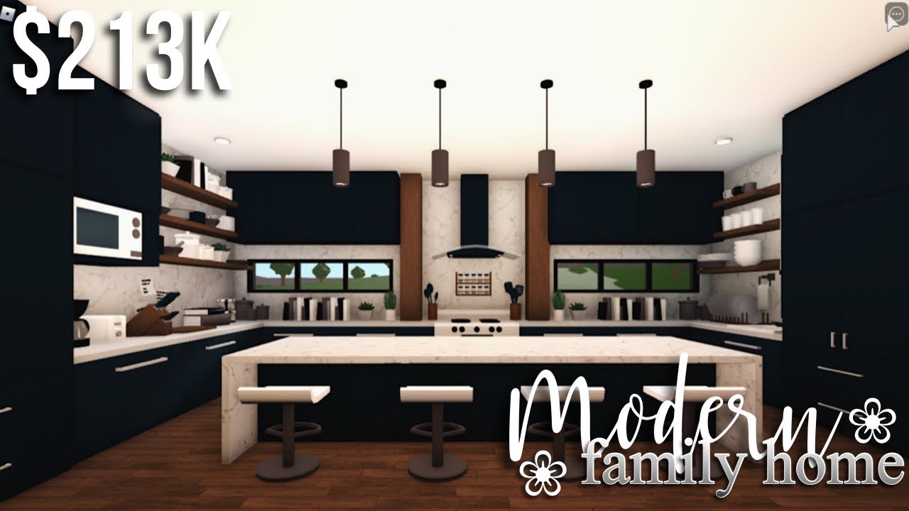 HI IM BACK | Modern Family Home | Roblox Bloxburg | GamingwithVYT