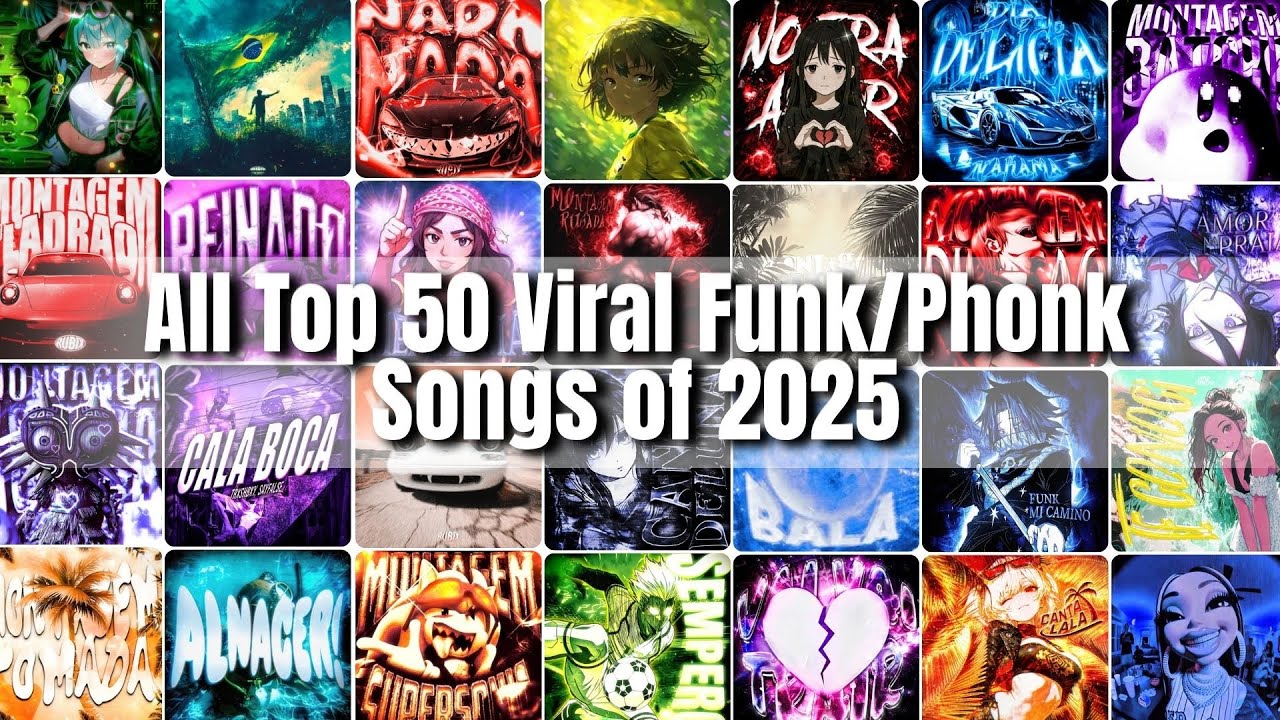 TOP 50 MOST VIRAL PHONK/FUNK 2025🎵