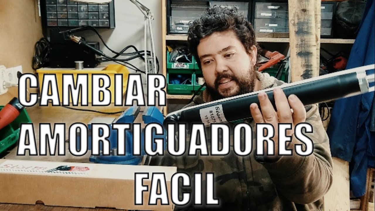 Como cambiar los amortiguadores traseros de un citroen C4. Facil