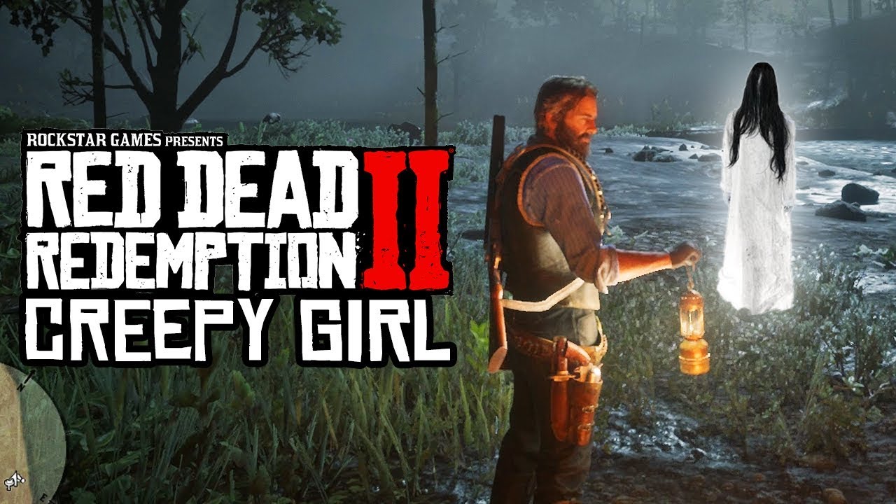 Red Dead Redemption 2 - Creepy Exorcist Girl Easter Egg!