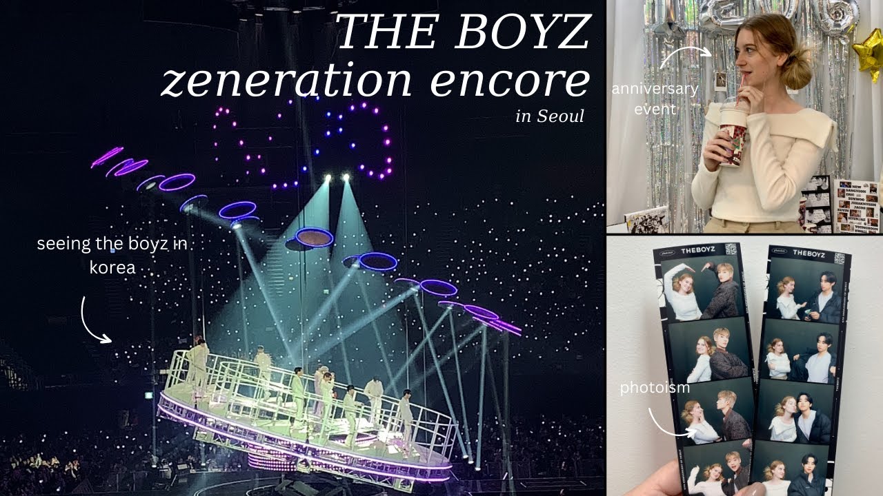 the boyz zeneration encore in korea - concert vlog pt.2 (THE B - LOG)