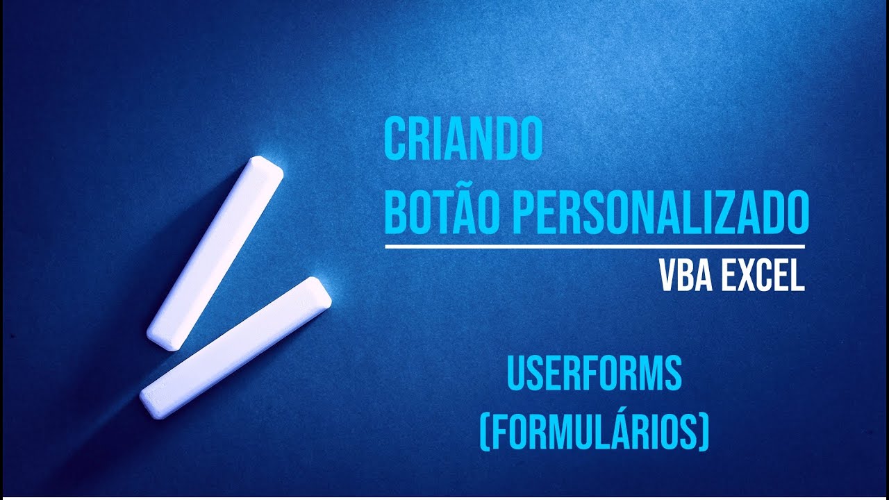 #05 Criando Botões Personalizados VBA Excel | Transformando Label em Button