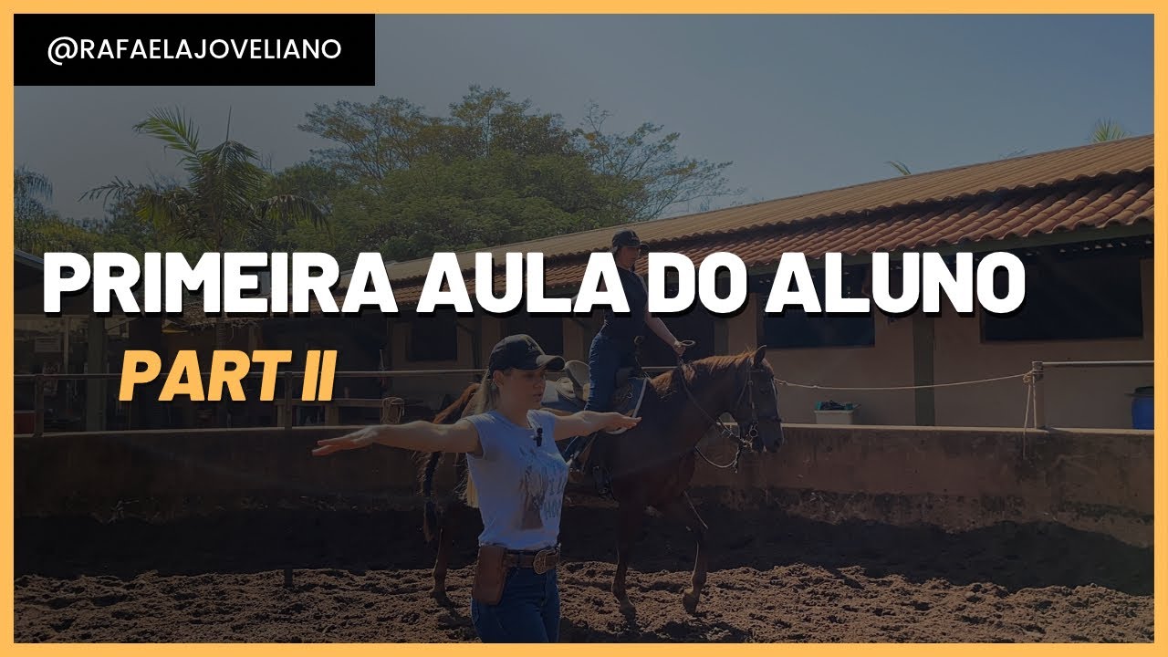 O que ensinar na primeira aula do aluno | Parte 2 - Equitação de base