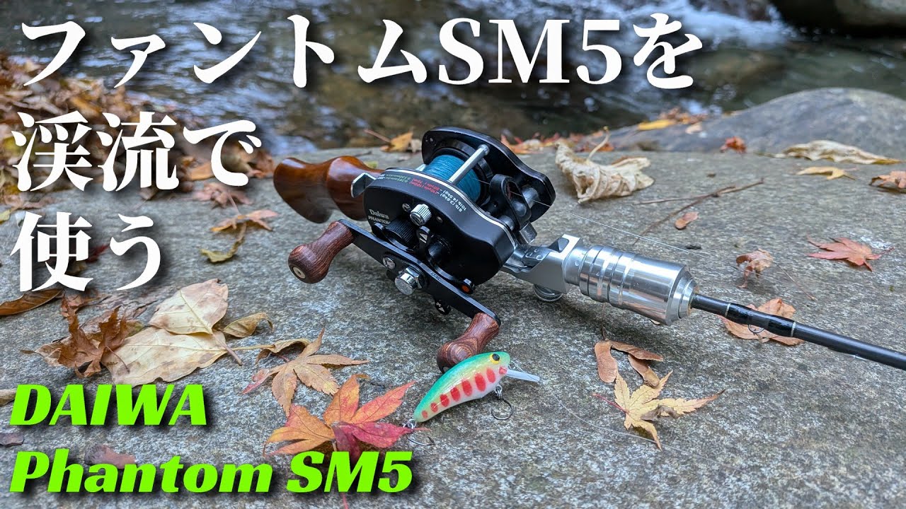 【渓流ベイト】ファントムSM5をフィネス化してみました【Daiwa Phantom SM5】
