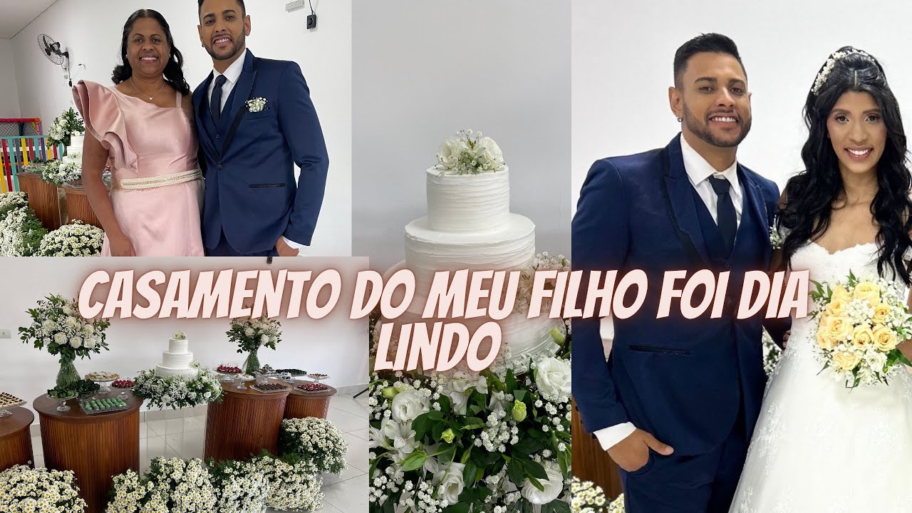 UM VÍDEO EMOCIONANTE! CASAMENTO DO NEU FILHO  UM DIA DOS NAMORADOS DIFERENTES