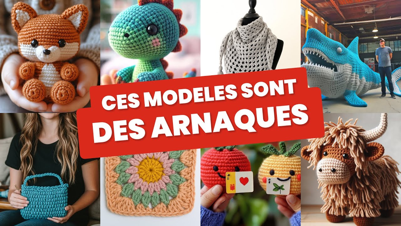 L&rsquo;arnaque des mod&egrave;les en crochet IA (ne te fais pas avoir !)