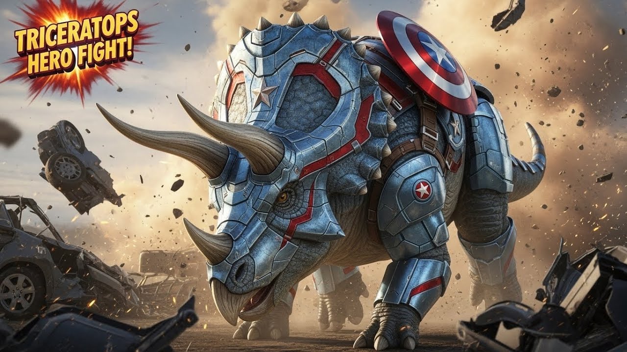 Super Soldier Triceratops: The Hero of the Cretaceous