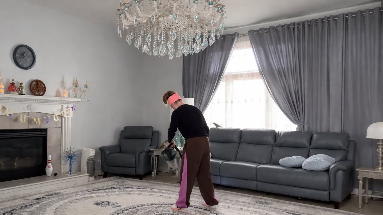 Уборка в зале 🧹
