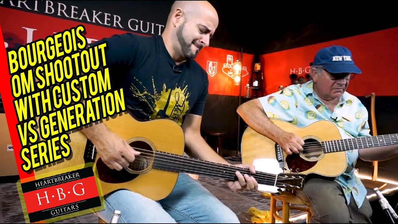 Bourgeois OM Shootout with Custom vs. Generation Series