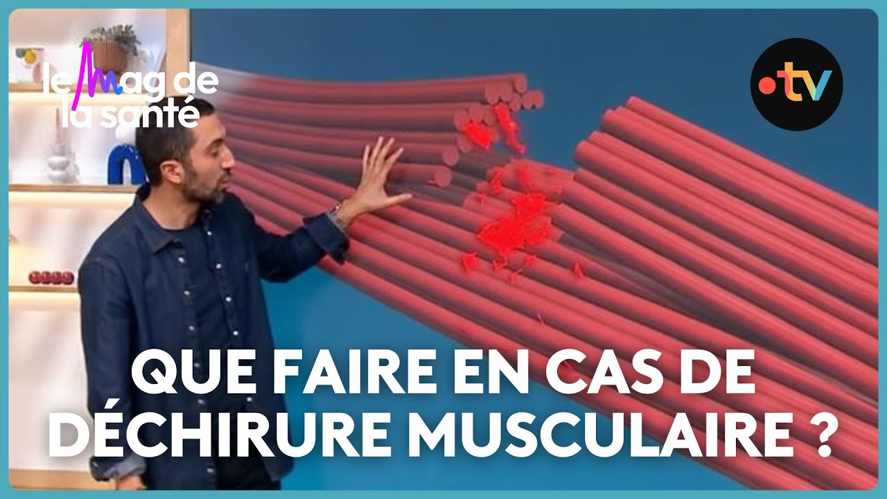 Déchirure musculaire : pourquoi il est essentiel d'arrêter toute activité pendant plusieurs semaines