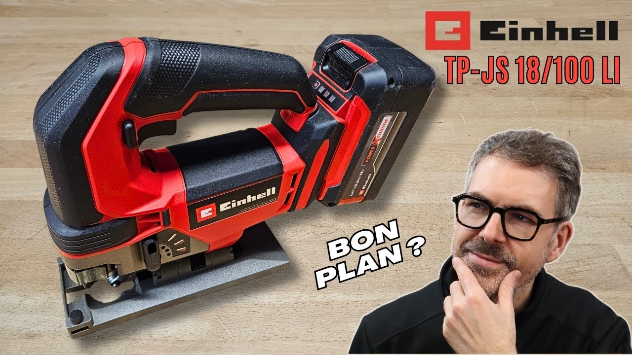 Scie sauteuse Einhell TP-JS 18/100 Li : TEST / AVIS