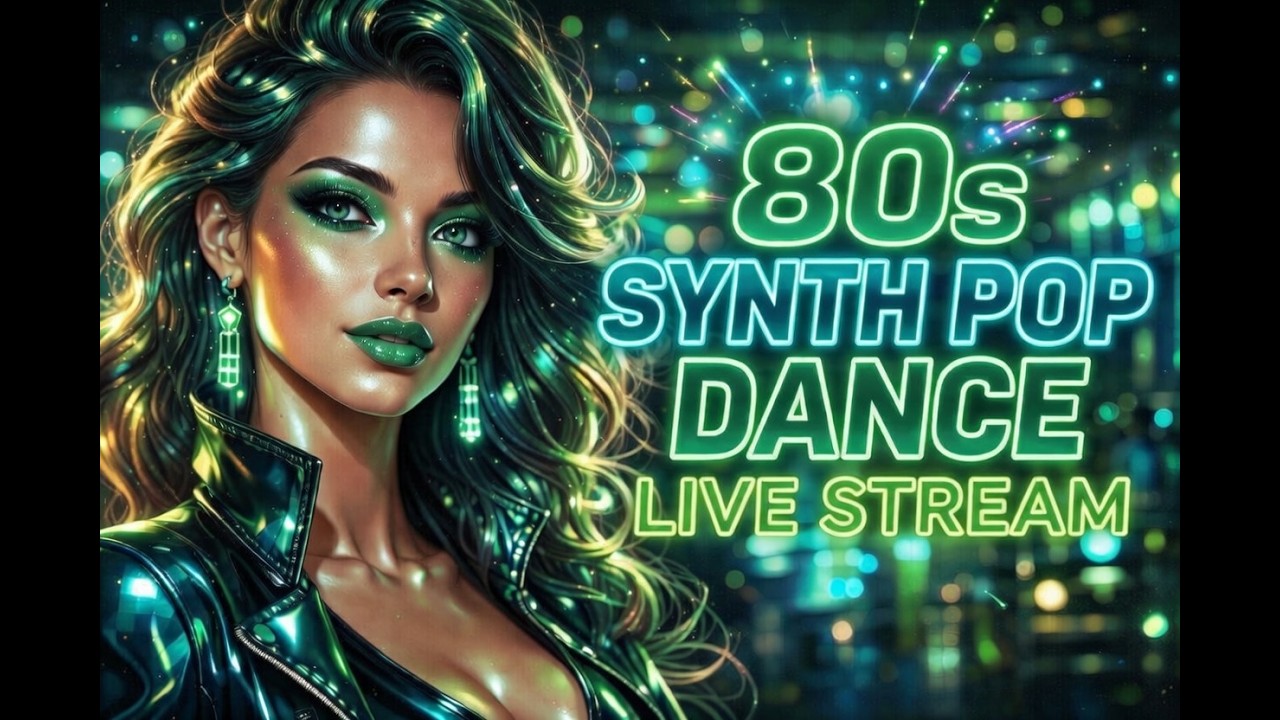 80s Synth Pop Dance Live | Neon Retro Vibes & Non-Stop Mix 2026 