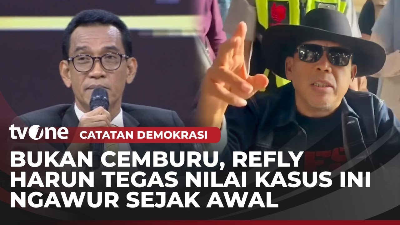 SP3 Eggi dan Damai, Refly Harun: Dari Awal Kasus Ini Ngawur | Catatan Demokrasi tvOne